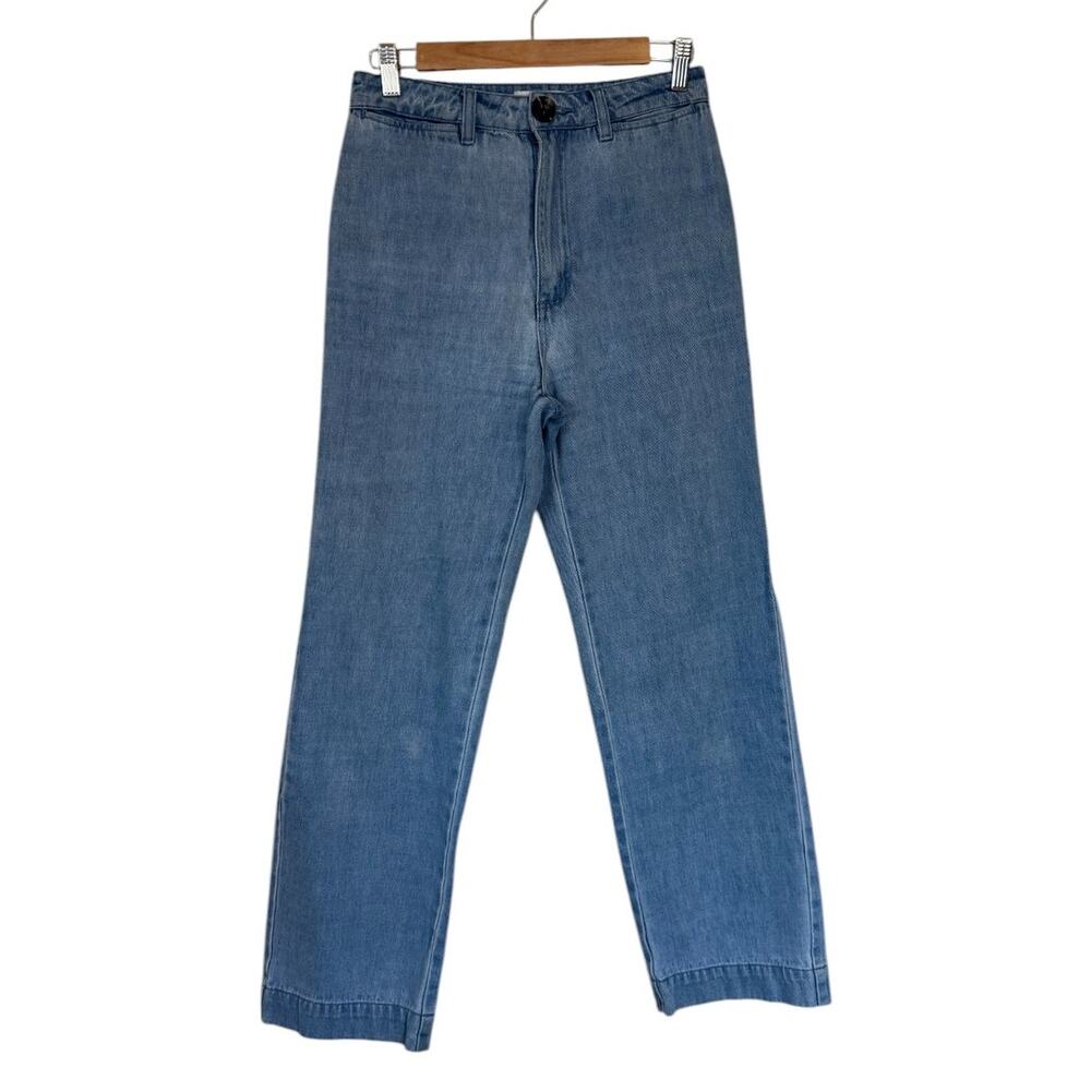 ROLLA'S Women's Straight Leg Jeans in Medium Blue